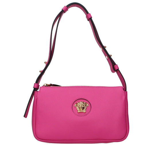 Versace kleine roze leren schoudertas - MARANOS