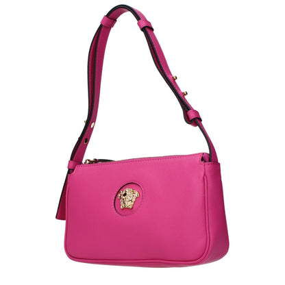 Versace kleine roze leren schoudertas - MARANOS