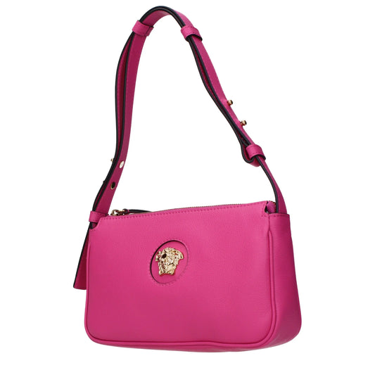Versace kleine roze leren schoudertas - MARANOS