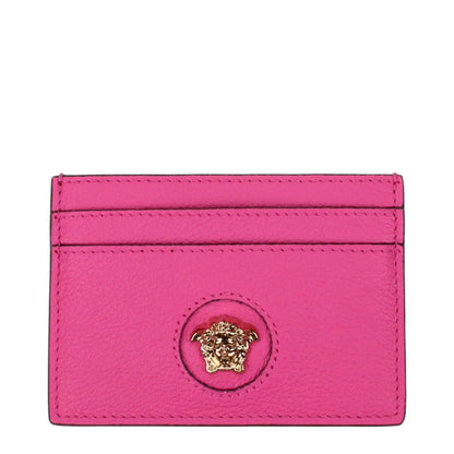 Versace roze leren pasjeshouder - MARANOS