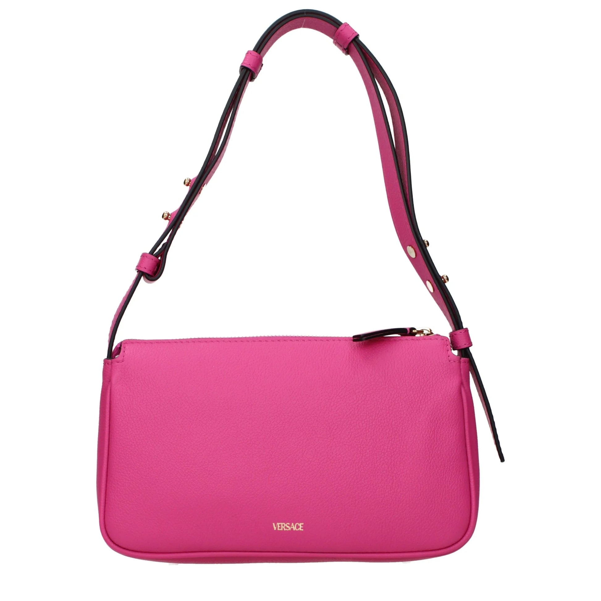 Versace kleine roze leren schoudertas - MARANOS