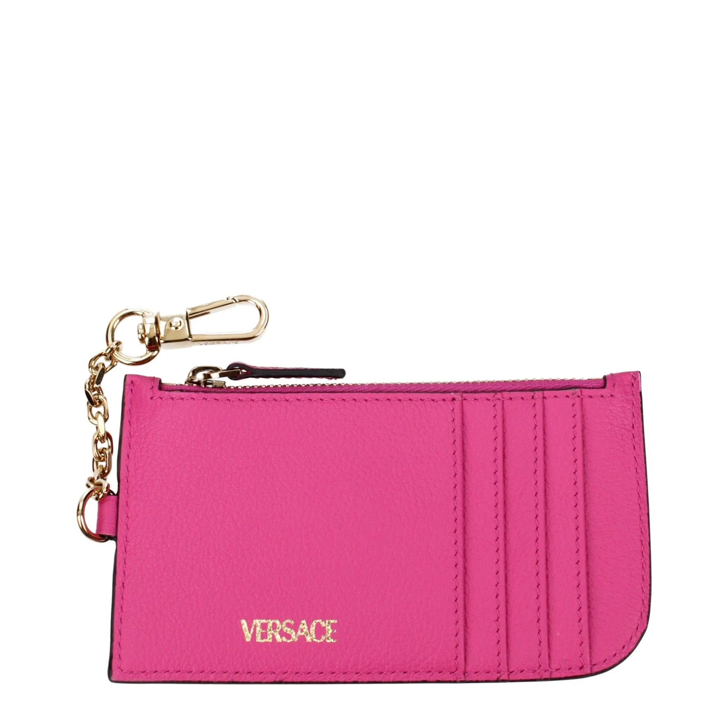 Versace roze leren portemonnee - MARANOS