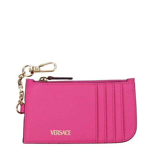 Versace roze leren portemonnee - MARANOS