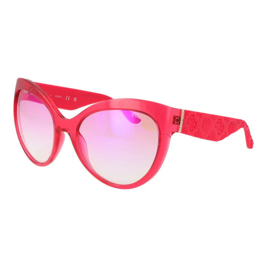 Guess roze ronde zonnebril - MARANOS