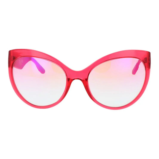 Guess roze ronde zonnebril - MARANOS