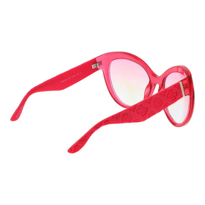 Guess roze ronde zonnebril - MARANOS