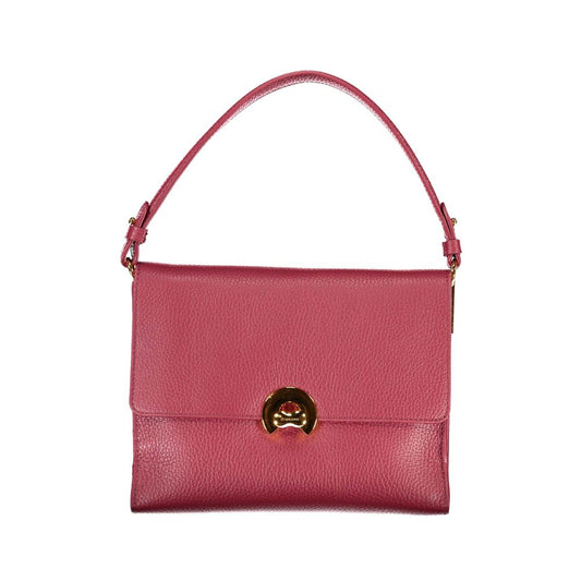 Coccinelle Red Leather Handbag - MARANOS