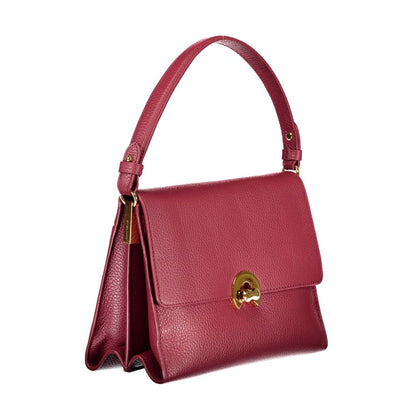 Coccinelle Red Leather Handbag - MARANOS