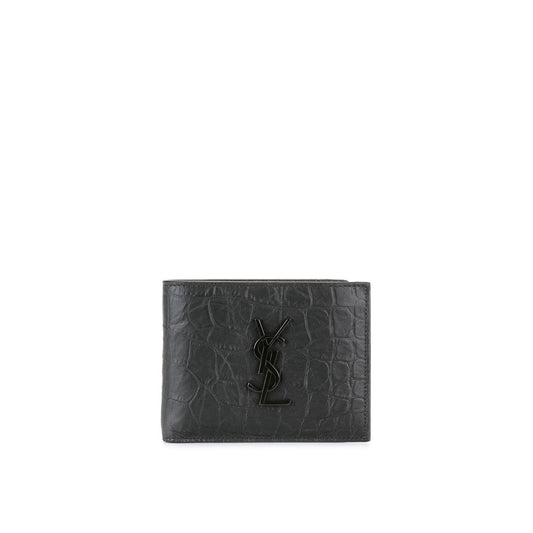 Saint Laurent Cassandre Leather Wallet Saint Laurent