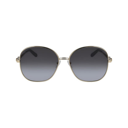 Salvatore Ferragamo Gold Metal Sunglasses Salvatore Ferragamo