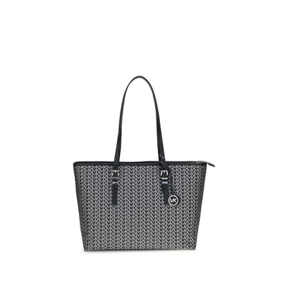 Michael Kors Quinn large jacquard logo Tote Bag Michael Kors