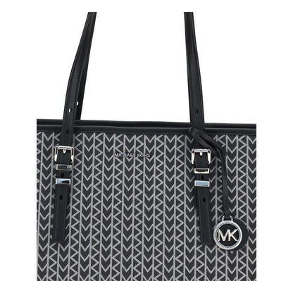 Michael Kors Quinn large jacquard logo Tote Bag Michael Kors