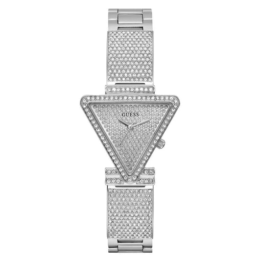 Guess horloge in grijs roestvrij staal - MARANOS