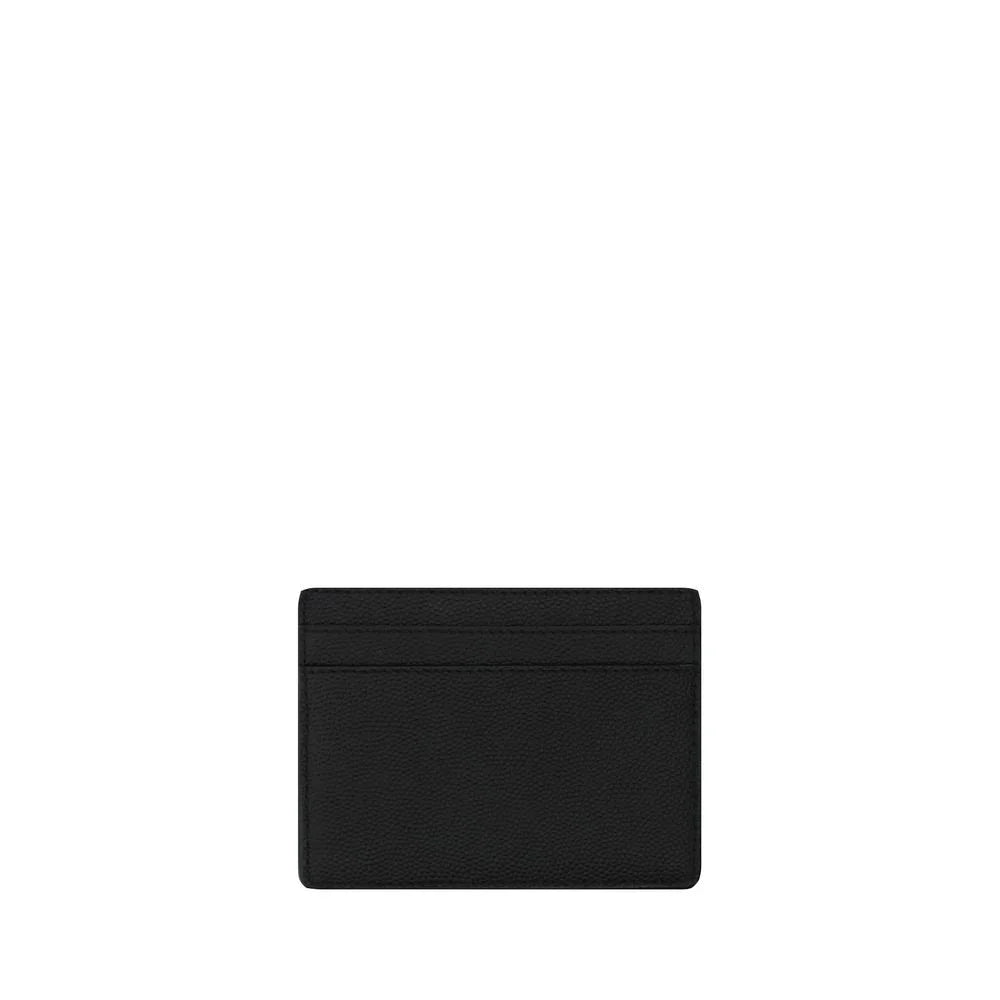 Saint Laurent Grain de Poudre creditcardhouder - MARANOS