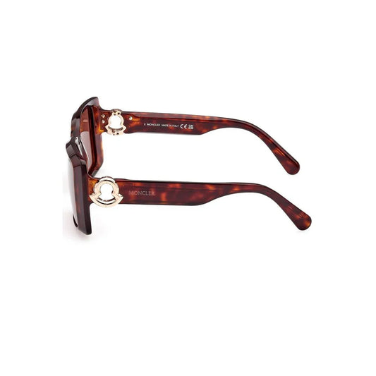 Moncler bruine pantograph zonnebril - MARANOS