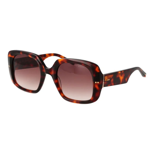 Ted Baker dameszonnebril in bruin - MARANOS