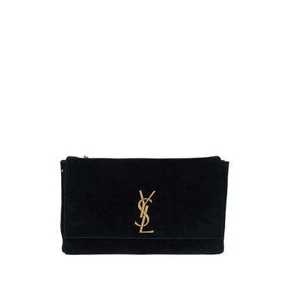 Saint Laurent Kate schoudertas in suèdeleer - MARANOS