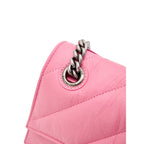 Balenciaga Crush roze leren schoudertas Balenciaga