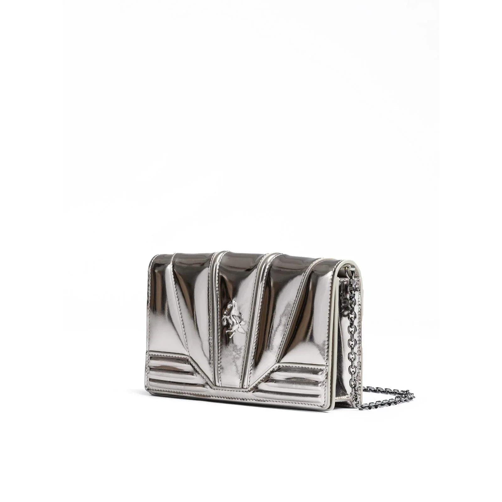 Ferrari Metal Silver GT schoudertas - MARANOS