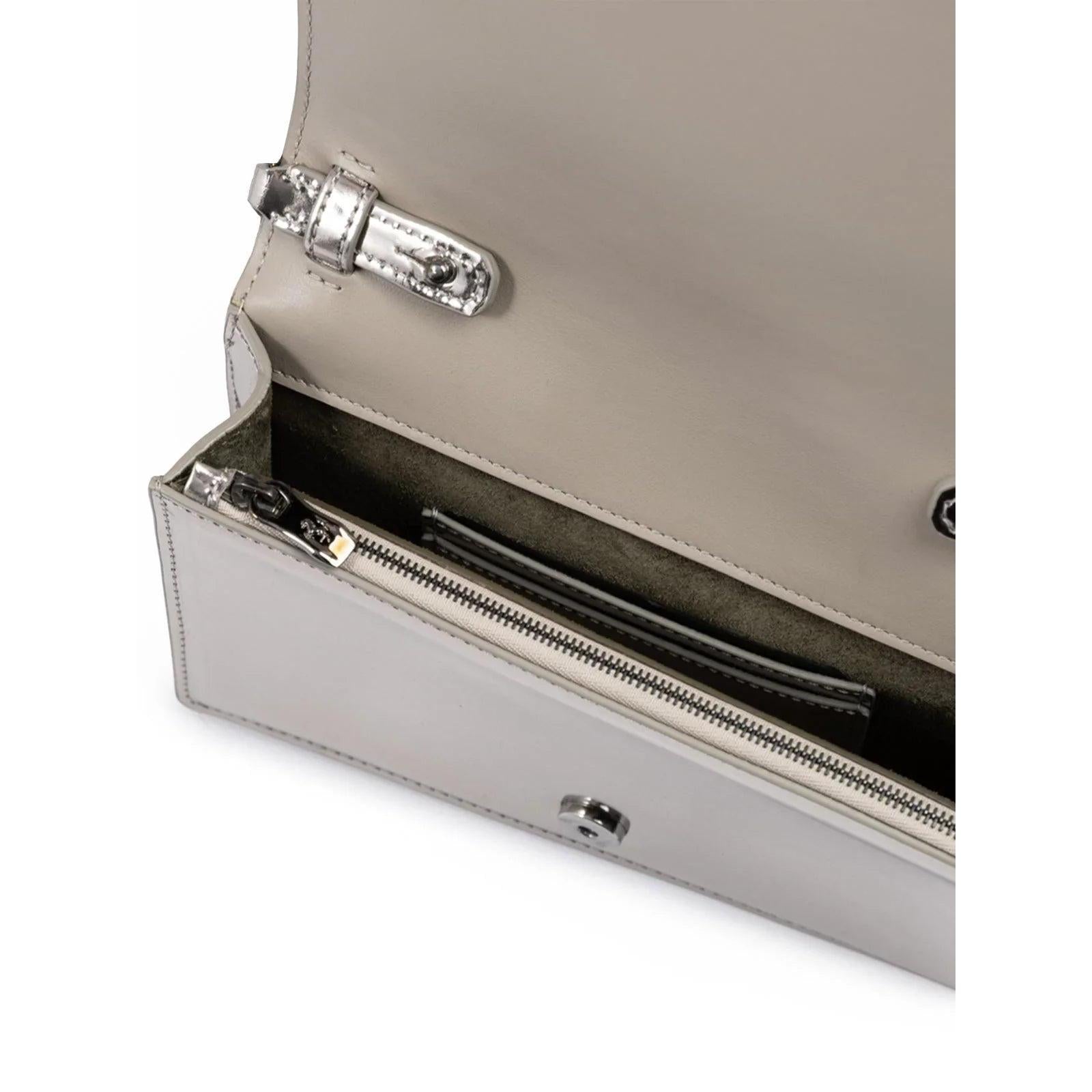 Ferrari Metal Silver GT schoudertas - MARANOS