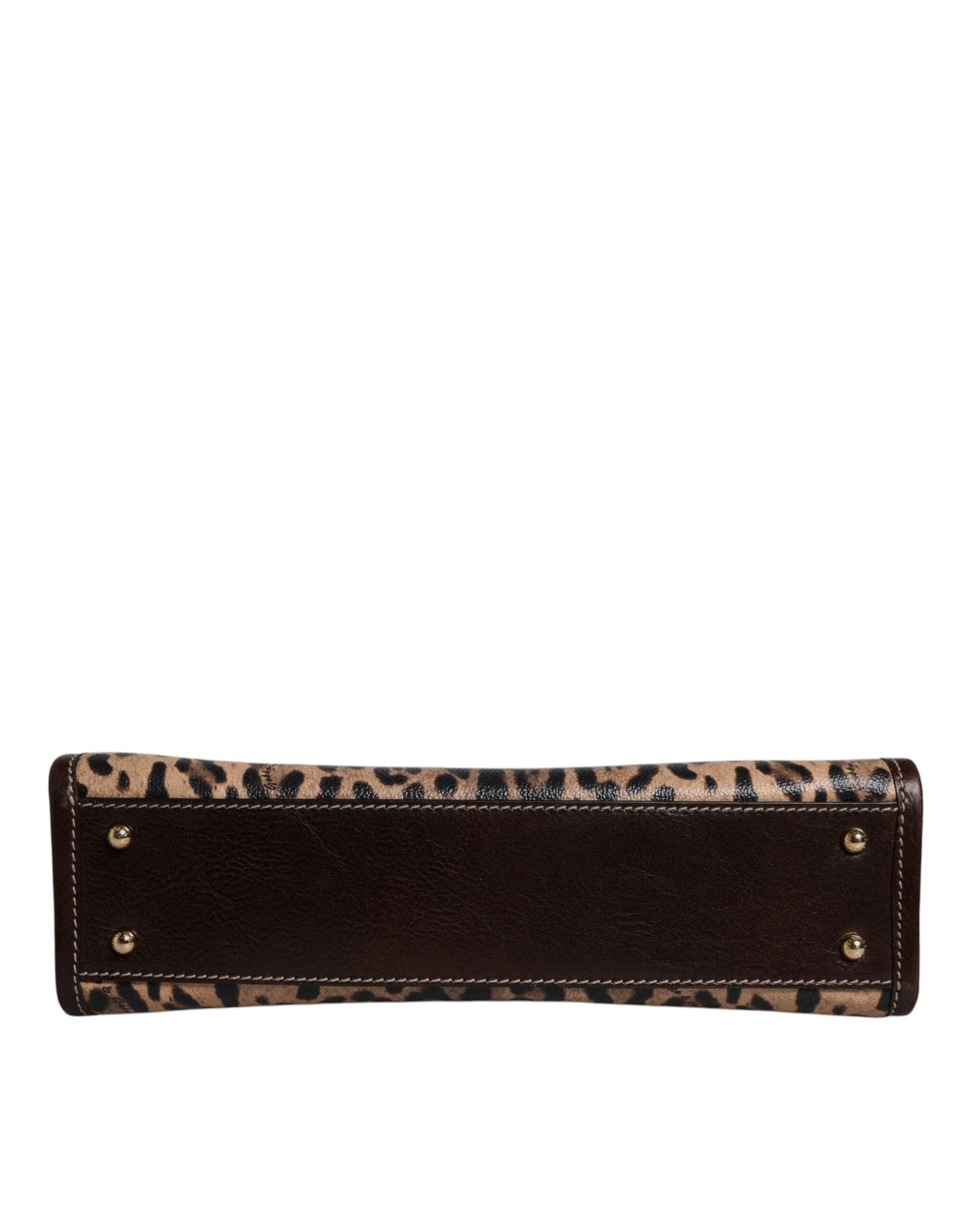 Dolce & Gabbana Multicolor Leopard Shopping Tote Shoulder WomenBorse Bag Dolce & Gabbana