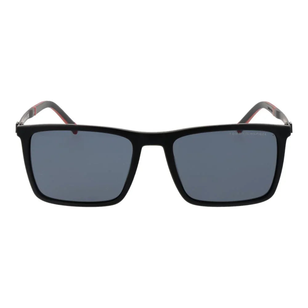 Tommy Hilfiger Black Men Sunglasses - MARANOS