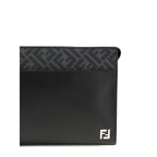 Fendi Pouch in Leer en FF Canvas - Maranos