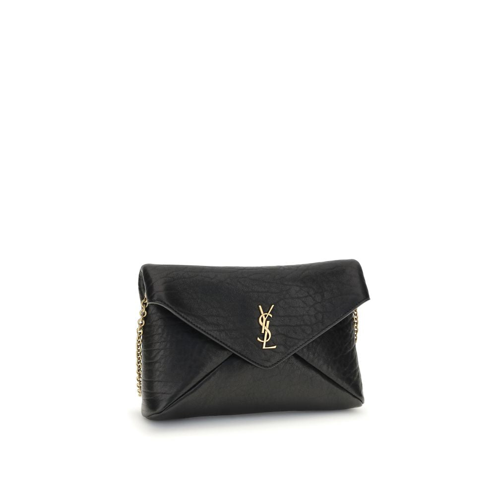 Saint Laurent Cassandre chain Clutch Bag Saint Laurent