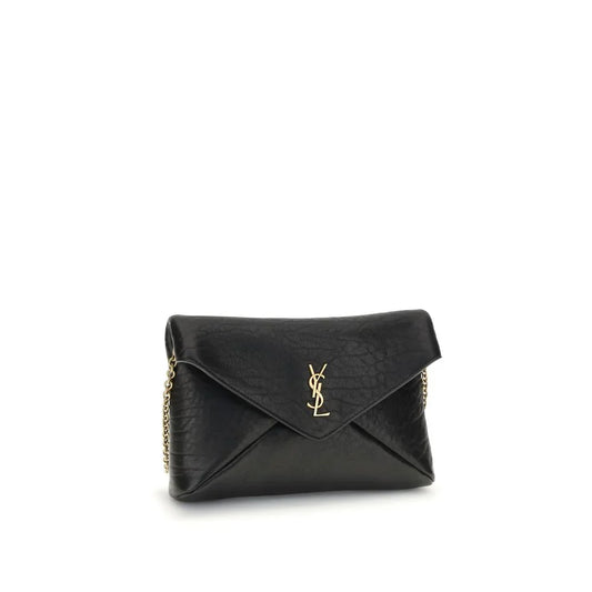 Saint Laurent Cassandre clutch met ketting - MARANOS