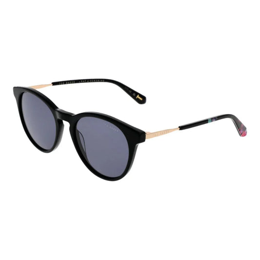 Ted Baker zwarte ronde zonnebril - MARANOS