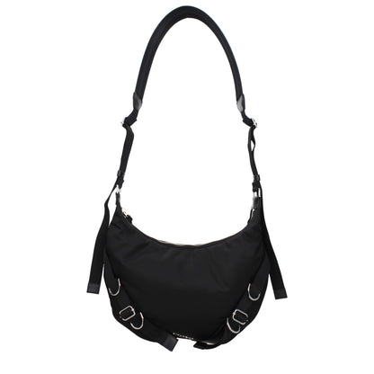 Givenchy zwarte nylon crossbodytas Givenchy