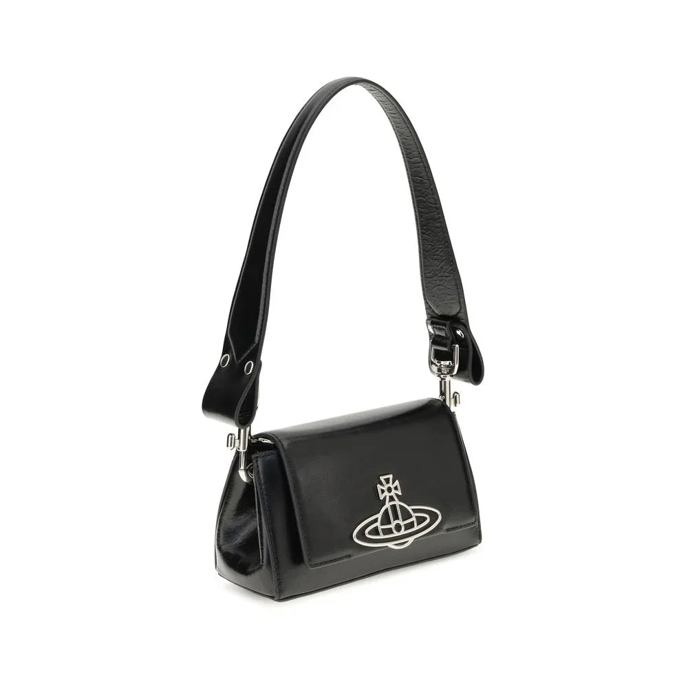Vivienne Westwood schoudertas Hazel in zwart - MARANOS