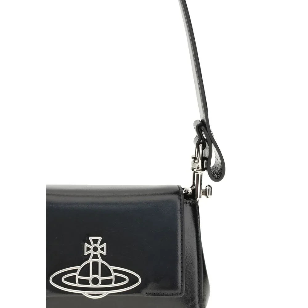 Vivienne Westwood schoudertas Hazel in zwart - MARANOS
