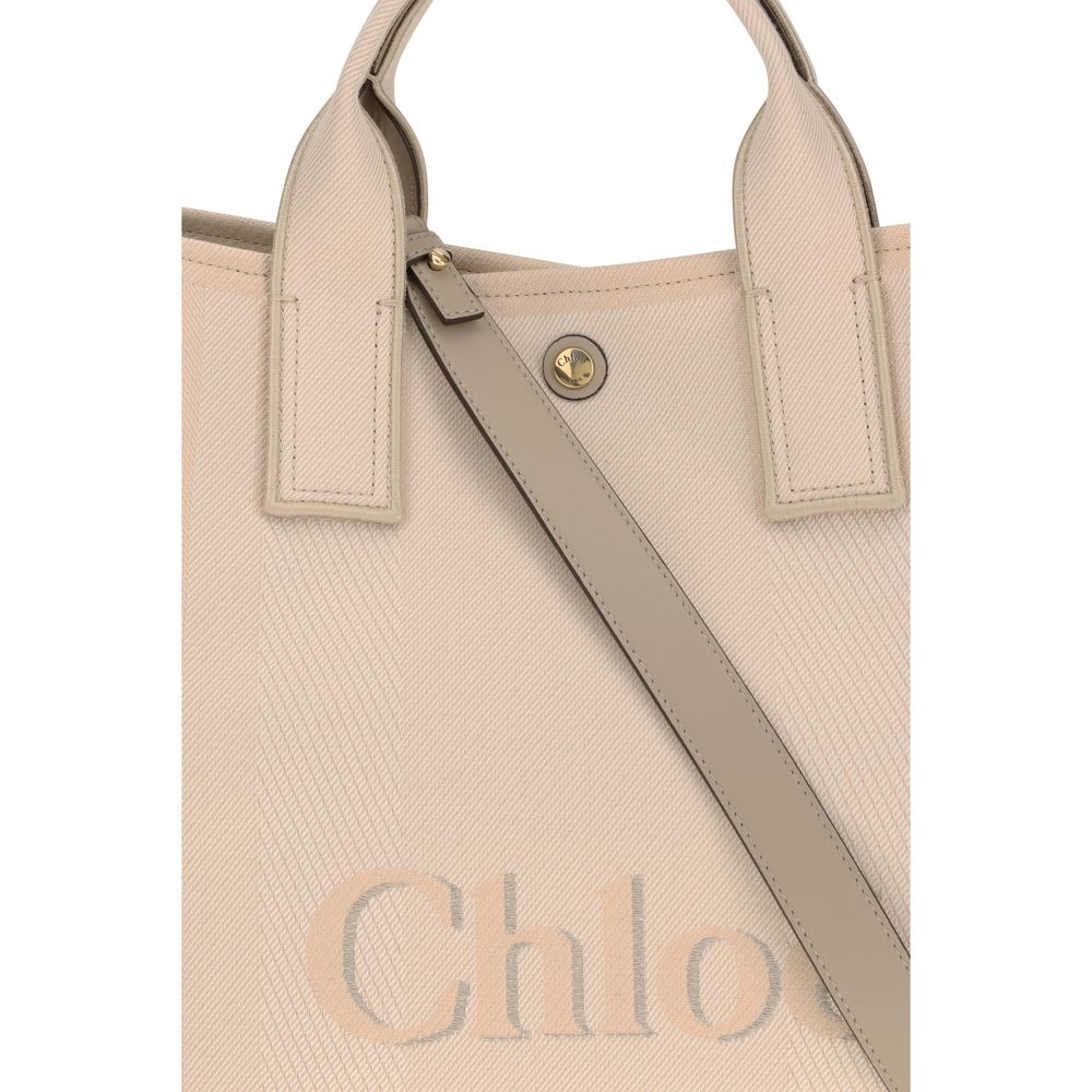 Chloé Carry handtas in katoen
