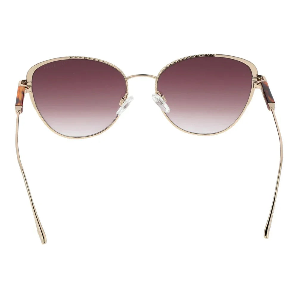 Ted Baker dameszonnebril in goud - MARANOS