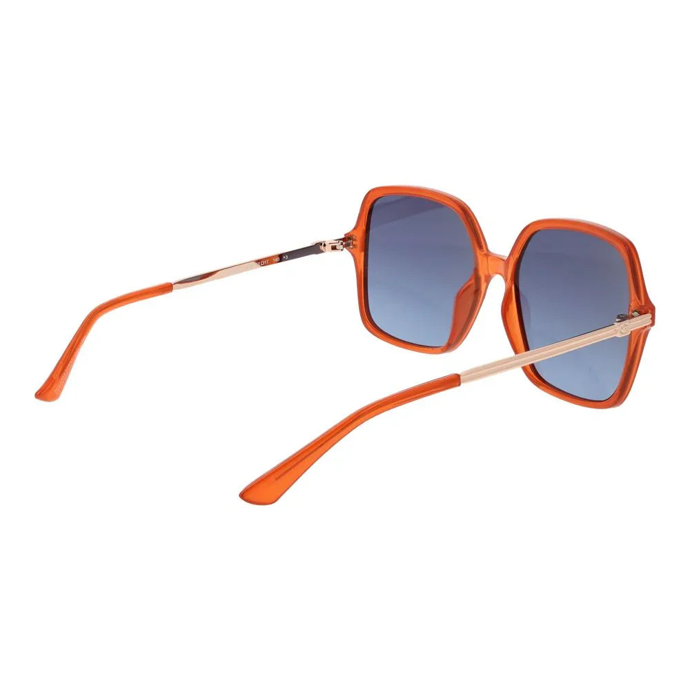 Guess dameszonnebril in oranje - MARANOS