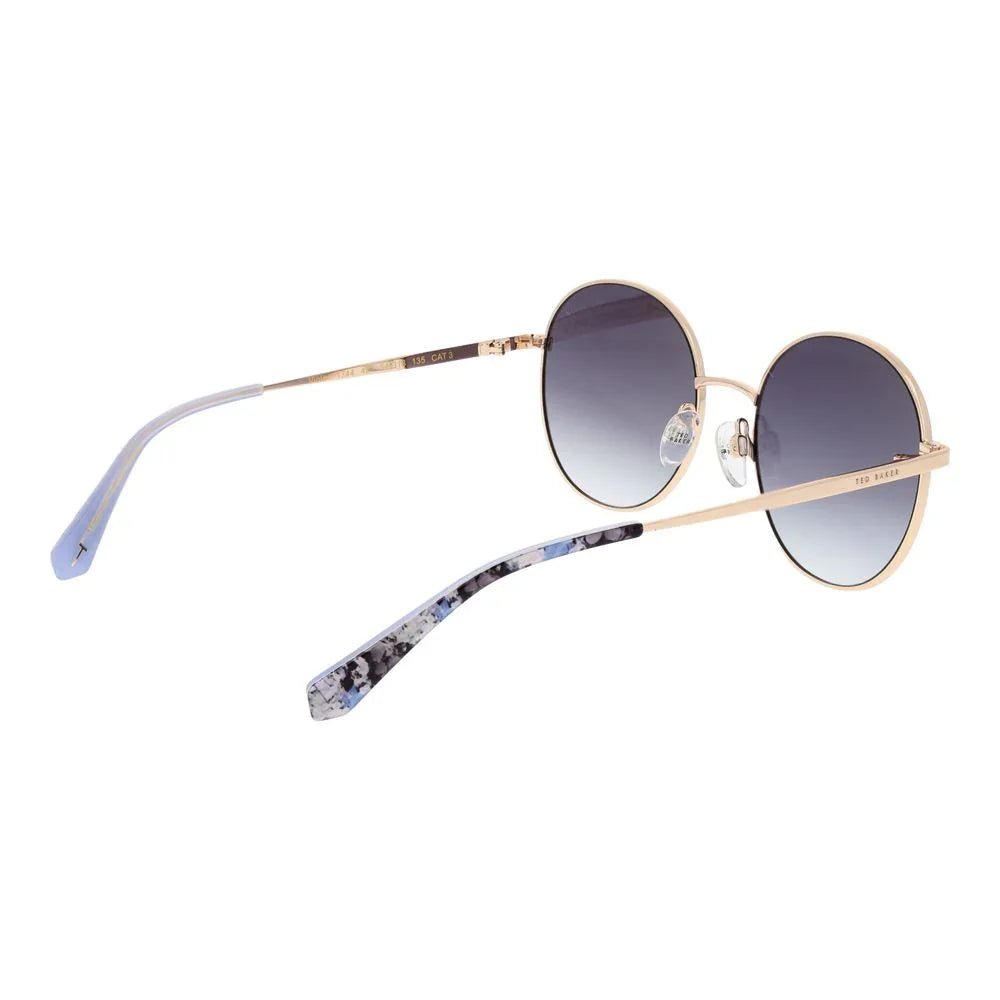 Ted Baker dameszonnebril in goud - MARANOS