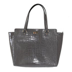 Kate Spade Elissa Bristol Drive Croc-Embossed Leren Tote Handtas - MARANOS