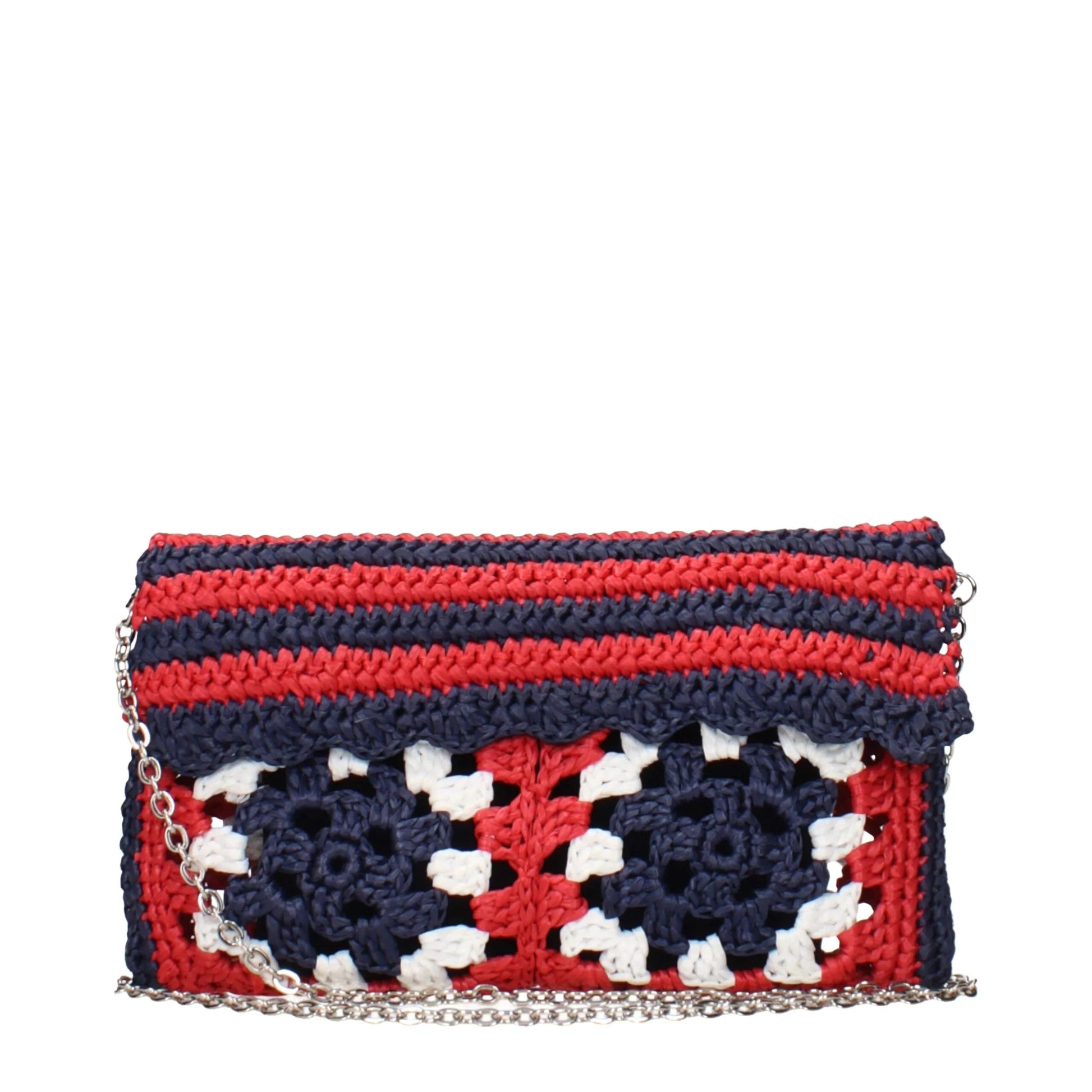 Miu Miu multicolor raffia clutch - MARANOS