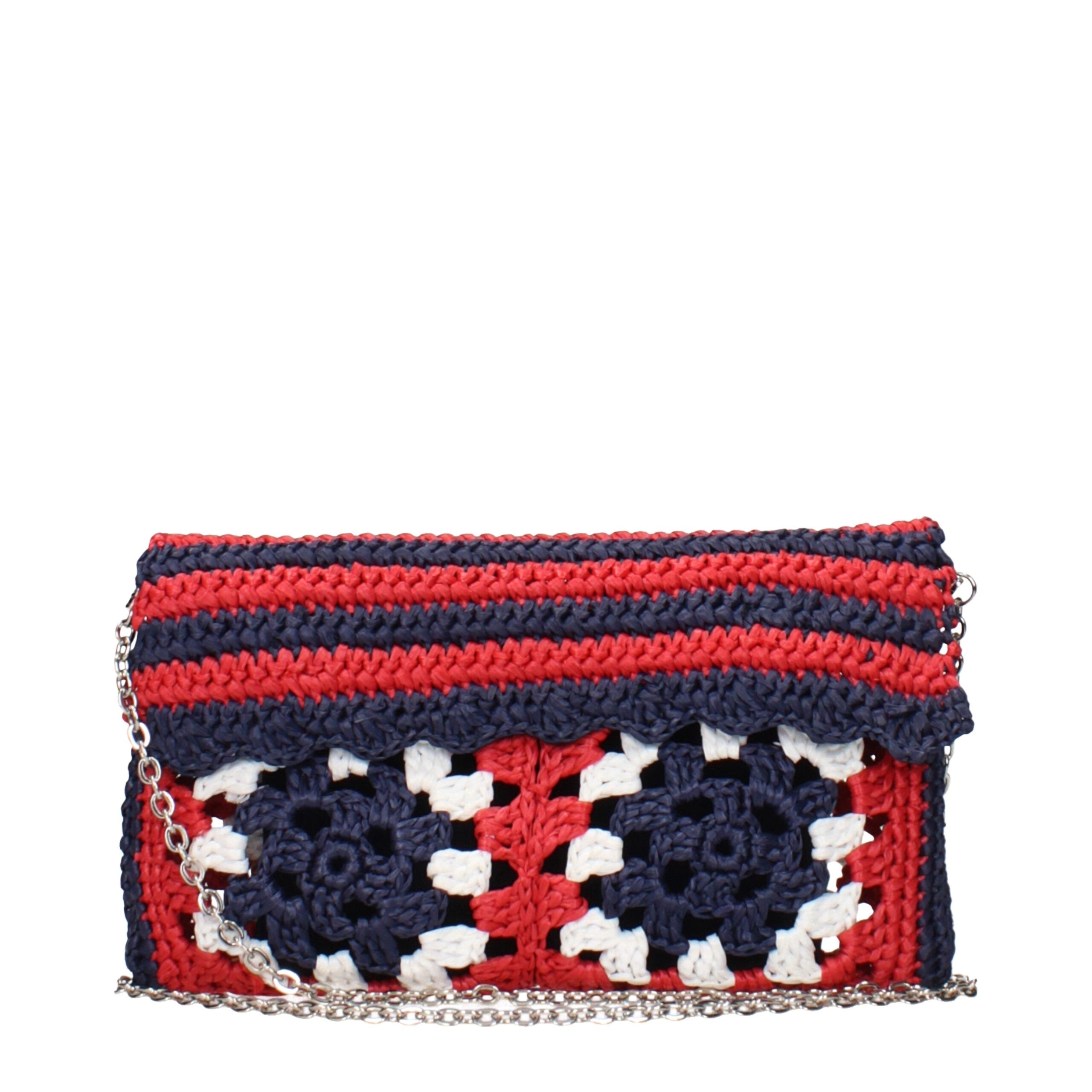 Miu Miu multicolor raffia clutch Miu Miu