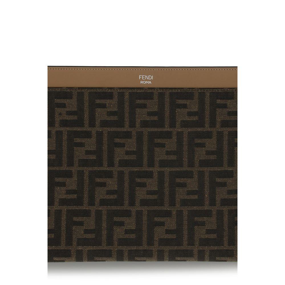Fendi Beautycase in Jacquard met FF-Logo - MARANOS