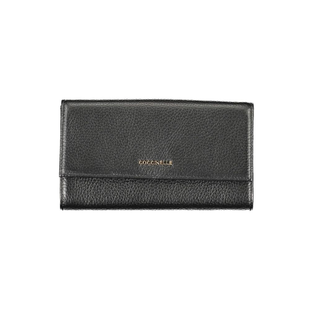 Coccinelle Black Leather Wallet Coccinelle