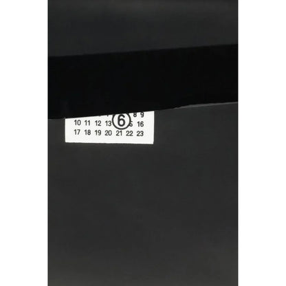 MM6 leren handtas met logo en textuur - MARANOS