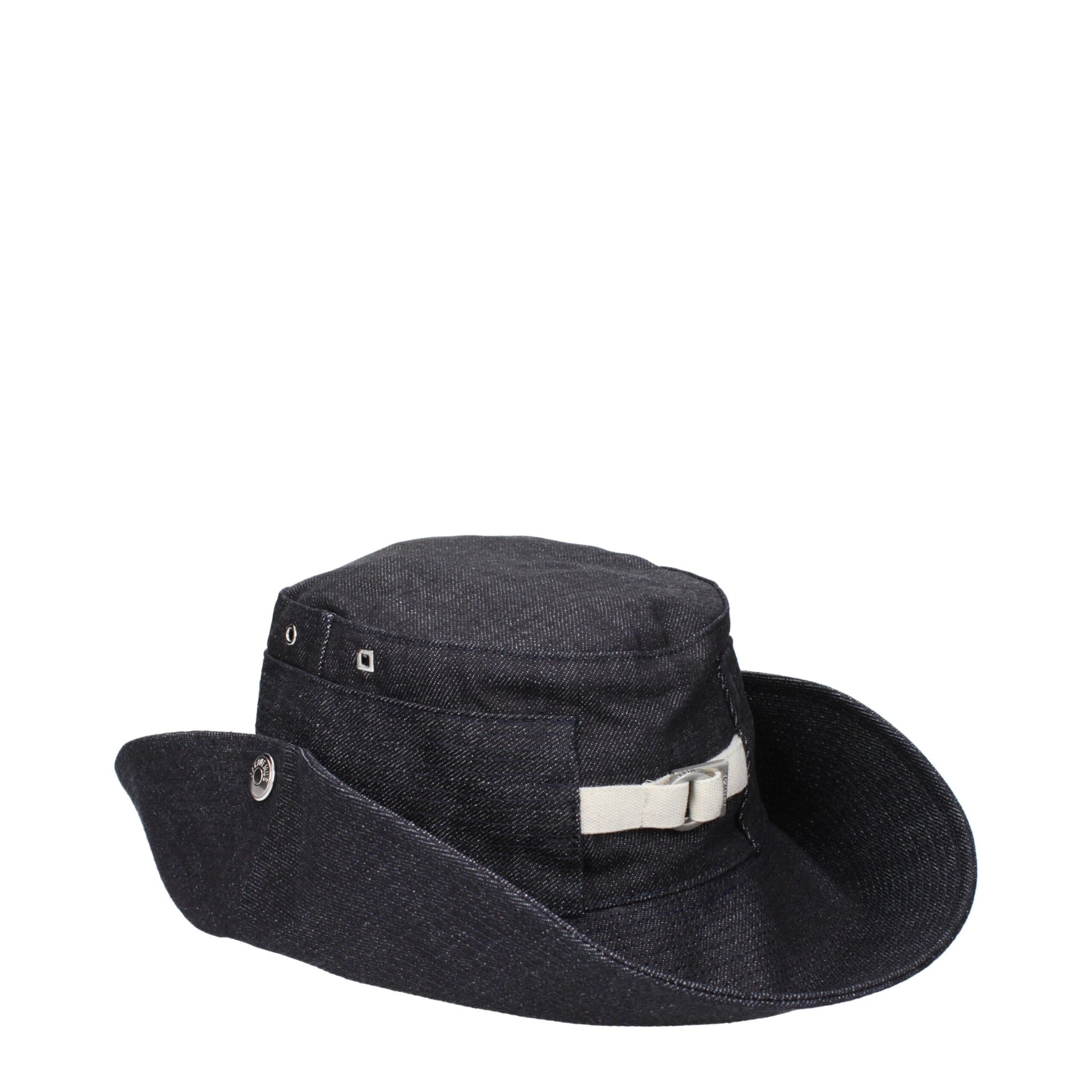 Jacquemus Blue Cotton Sunhats - MARANOS