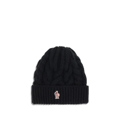 Moncler Grenoble muts in wol met logo - MARANOS