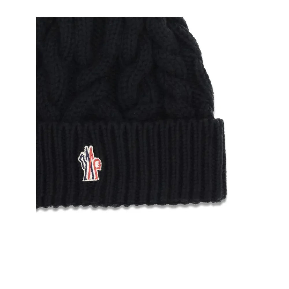 Moncler Grenoble muts in wol met logo - MARANOS