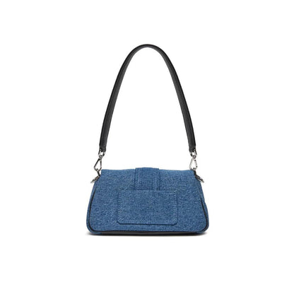 Jacquemus denim Le Bambimou Petit handtas - MARANOS