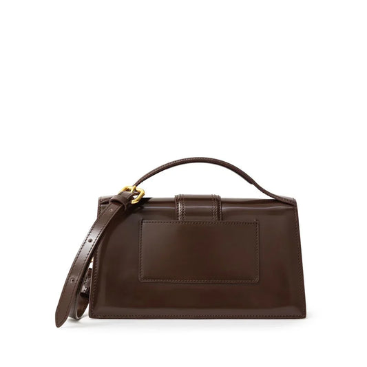 Jacquemus Le Bambino schoudertas in bruin leer - MARANOS