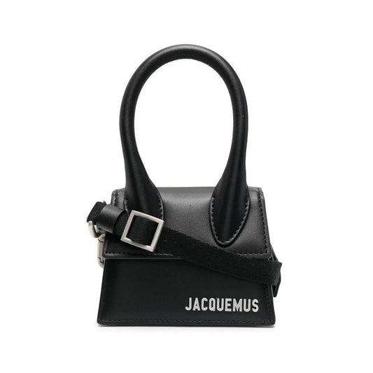 Jacquemus Le Chiquito Homme crossbody tas in zwart leer - MARANOS