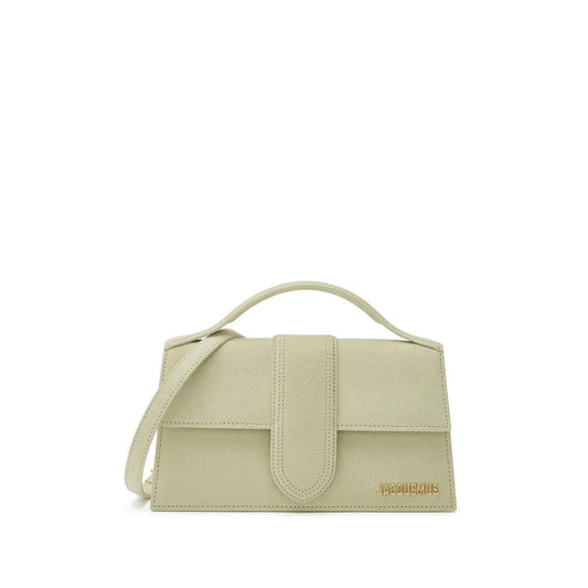 Jacquemus Le Grand Bambino tas in beige leer - MARANOS